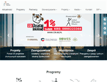 Tablet Screenshot of csr.biz.pl