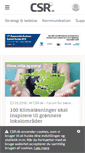 Mobile Screenshot of csr.dk